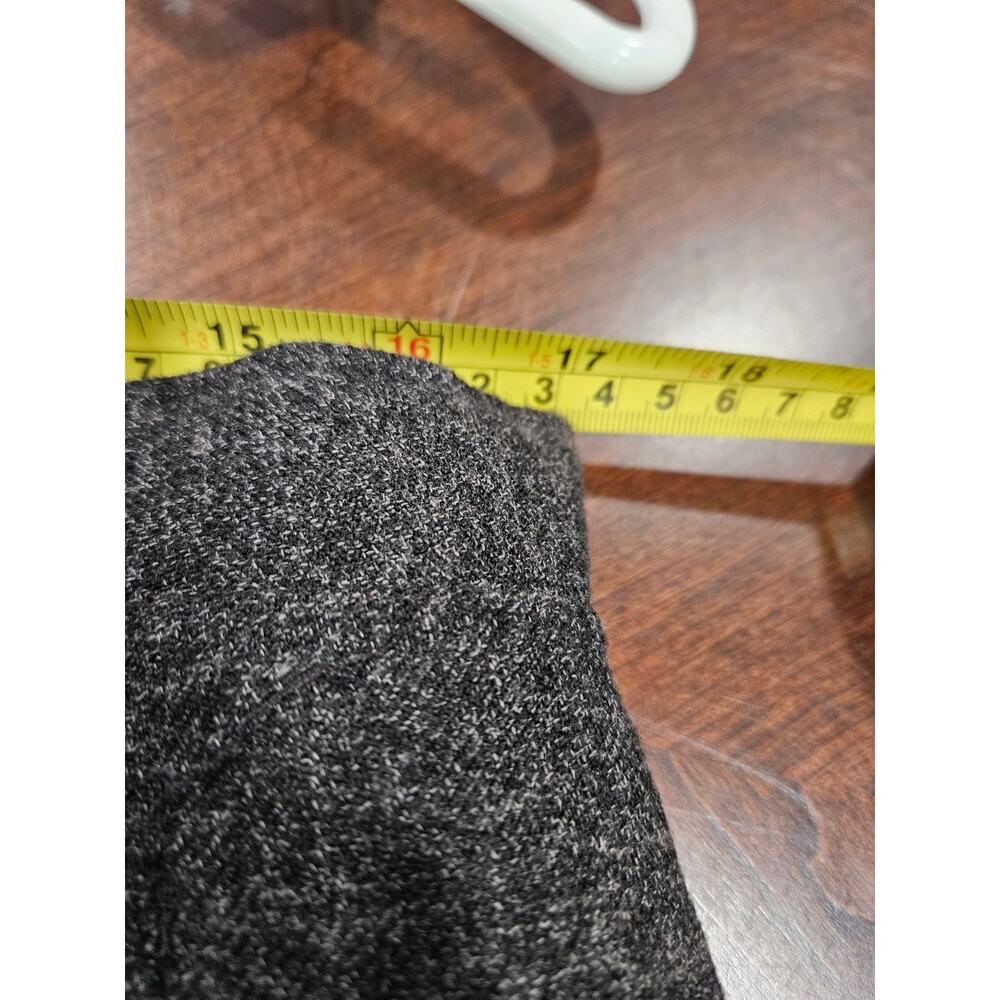 Woolrich Maxi Skirt 14 Onyx Heather 35" Modest Long Dark Academia Quiet Luxury - Picture 5 of 6
